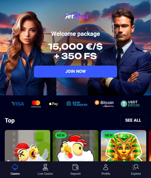 Jet4bet Casino